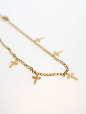 Pulsera cruces simples