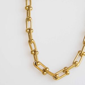 Collar Eslabones Esferas