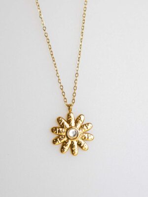 Collar Flor Cristal