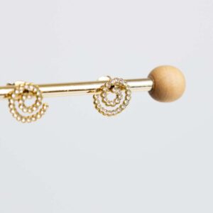 Aros Espiral Zirconia