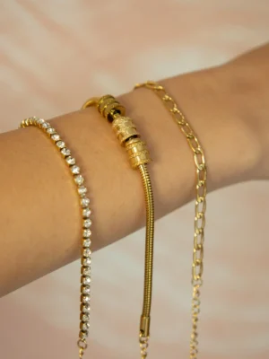 Pulsera Tennis Brillo Zirconita